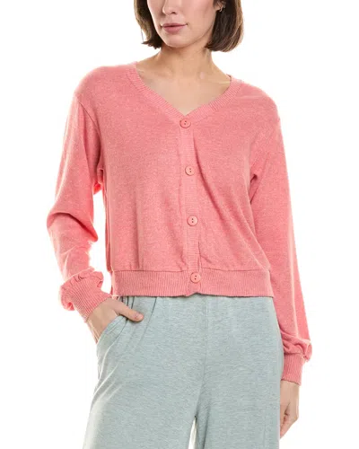 Honeydew Intimates Bet On It Hacci Cardigan In Orange