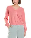 Honeydew Intimates Bet On It Hacci Cardigan In Orange