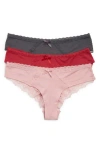 Honeydew Intimates Bri Hipster In Joy/garnet/sleet