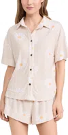 Honeydew Intimates Easy Does It Shortie Set Serene Daisies In Serene Daisies