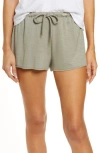 Honeydew Intimates French Terry Lounge Shorts In Gray