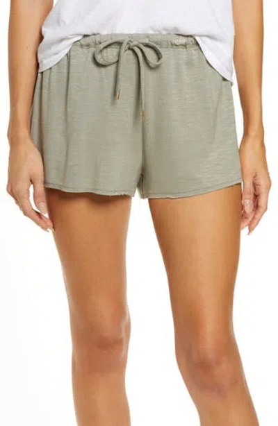 Honeydew Intimates French Terry Lounge Shorts In Brown