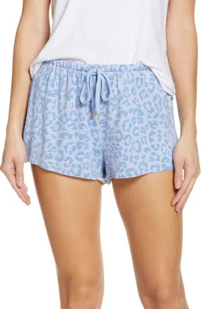 Honeydew Intimates French Terry Lounge Shorts In Animal Print