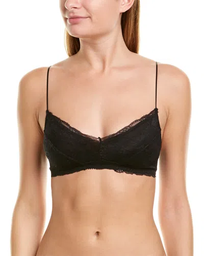 Honeydew Intimates Honeydew Floral Lace Bralette In Black