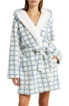 Honeydew Intimates Layer Up Robe In Peppermint Plaid
