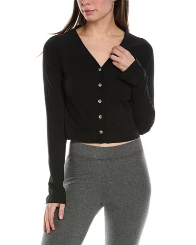 Honeydew Intimates Mantra Lounge Cardigan In Black