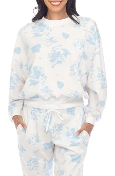 Honeydew Intimates No Plans Graphic Sweatshirt In Honeymoon Floral