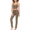 Honeydew Intimates Honeydew Off-duty Crop Camisole & Pants 2-piece Pajama Set In Woodland