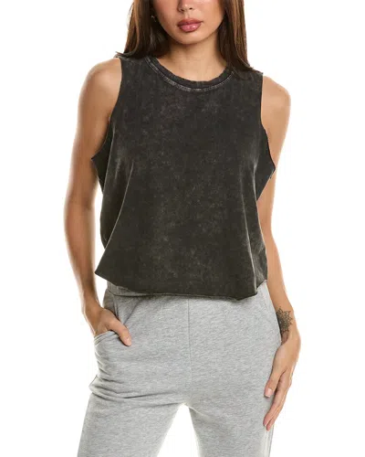 Honeydew Intimates Off The Grid Muscle Tee In Black