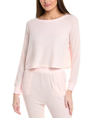 Honeydew Intimates Sneak Peek Sweatshirt In Pink