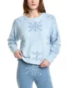 Honeydew Intimates Snow Angel Sweater In Blue