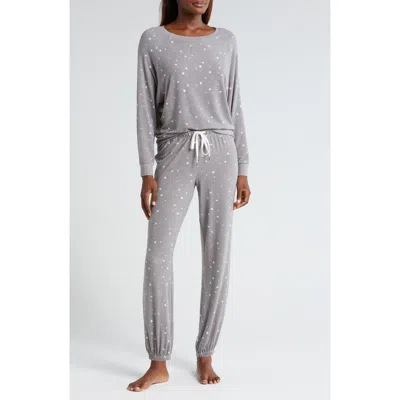 Honeydew Intimates Star Seeker Brushed Jersey Pajamas In Castle Rock Stars