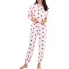 Honeydew Intimates Star Seeker Brushed Jersey Pajamas In Pink