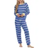 Honeydew Intimates Star Seeker Brushed Jersey Pajamas In Blue
