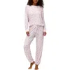 Honeydew Intimates Star Seeker Brushed Jersey Pajamas In Pink