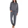Honeydew Intimates Star Seeker Brushed Jersey Pajamas In Gray