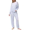 Honeydew Intimates Star Seeker Brushed Jersey Pajamas In Blue