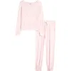 Honeydew Intimates Star Seeker Brushed Jersey Pajamas In Ballet Bouquets