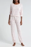 Honeydew Intimates Star Seeker Brushed Jersey Pajamas In Ballet Bouquets