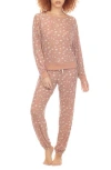 Honeydew Intimates Star Seeker Brushed Jersey Pajamas In Boardwalk Eyes