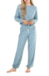 Honeydew Intimates Star Seeker Brushed Jersey Pajamas In Earl Grey Floral