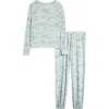 Honeydew Intimates Star Seeker Brushed Jersey Pajamas In Fern Camo