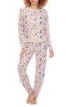 Honeydew Intimates Star Seeker Brushed Jersey Pajamas In Frolic Geometric