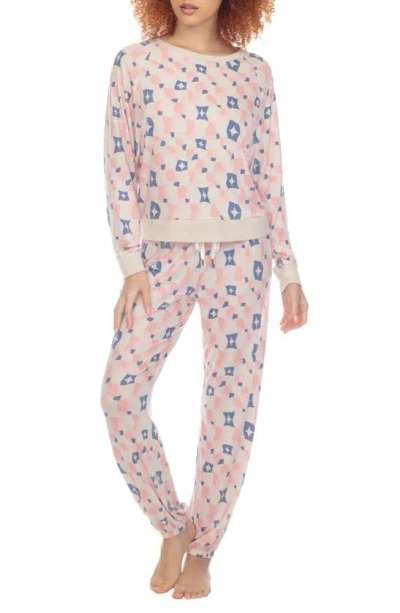 Honeydew Intimates Star Seeker Brushed Jersey Pyjamas In Frolic Geometric