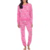 Honeydew Intimates Star Seeker Brushed Jersey Pajamas In Rhubarb Horses