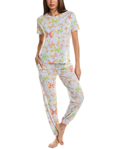 Honeydew Women's Sweet Escape 2 Piece Pajama Set In Picnic Butterflies