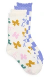 Honeydew Ivory Bows 2-pack Butter Socks In White