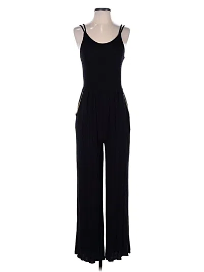 Pre-owned Honeydew Jumpsuit In Black
