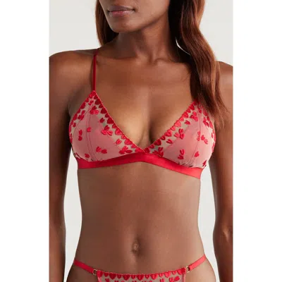 Honeydew Katarina Heart Bra In Pink