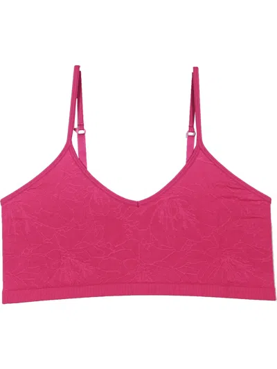 Honeydew Keagan Womens Tagless Wireless Bralette In Pink