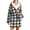 Honeydew Layer Up Robe In Black