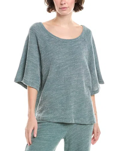 Honeydew Leisure Lover Lounge Top In Green