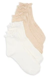 Honeydew Lettuce Edge 4-pack Ankle Socks In Neutral