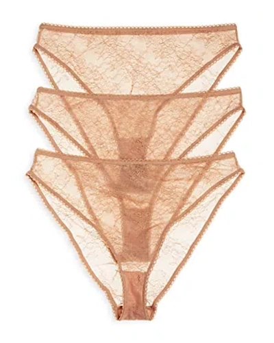 Honeydew Lexi Lace Bikinis, Set Of 3 In Neutral