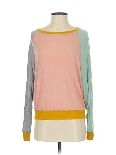 Pre-owned Honeydew Long Sleeve T-shirt In Pink