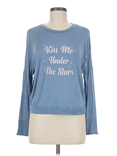 Pre-owned Honeydew Long Sleeve T-shirt In Blue