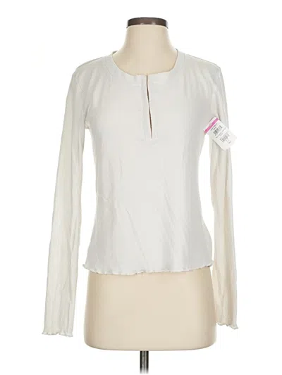 Pre-owned Honeydew Long Sleeve T-shirt In Ivory