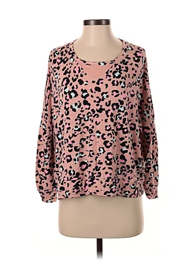 Pre-owned Honeydew Long Sleeve T-shirt In Pink