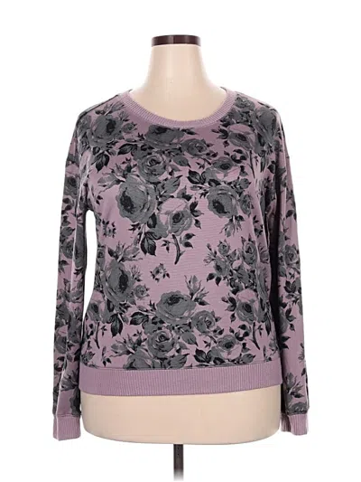 Pre-owned Honeydew Long Sleeve T-shirt In Purple