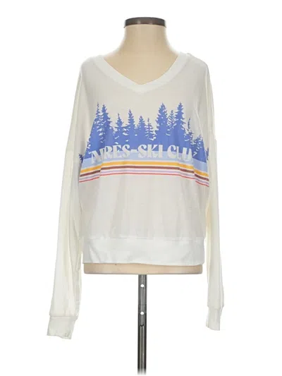 Pre-owned Honeydew Long Sleeve T-shirt In White