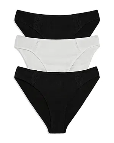 Honeydew Minnie Hipster Bikini 3 Pack In Black