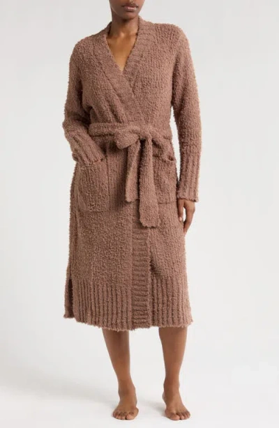 Honeydew Morning Brew Chenille Dressing Gown In Mushroom