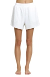 Honeydew No Plans French Terry Shorts In White