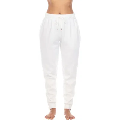 Honeydew No Plans Joggers In White