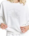 Honeydew No Plans Sweatshirt In White