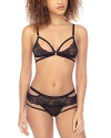 Honeydew Peekadew Lucy Bra & Panty Set In Black